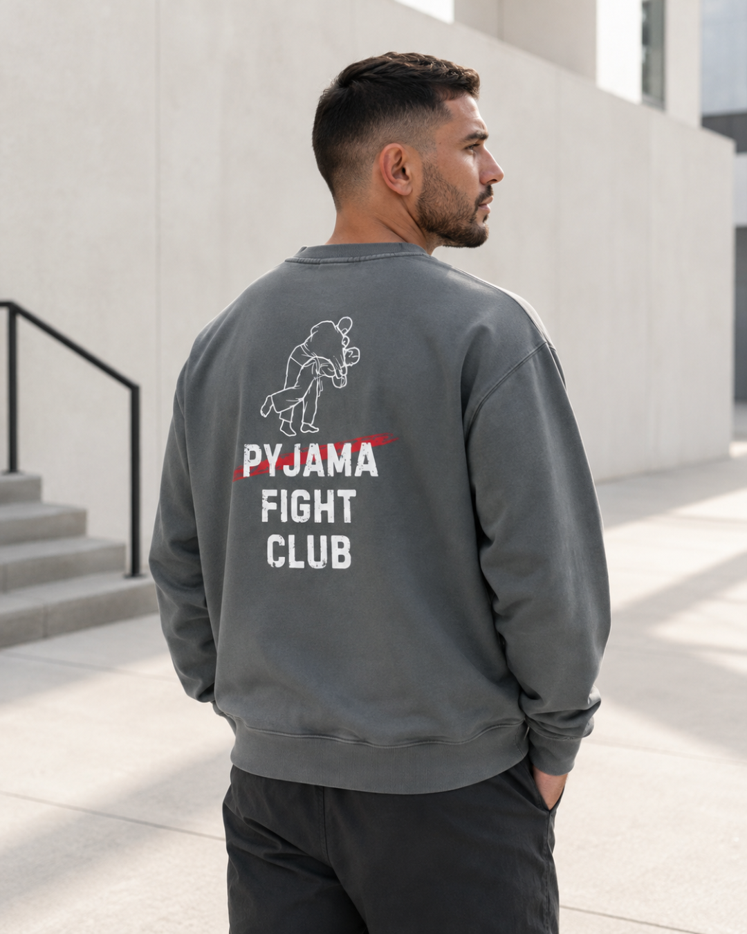 Pyjama Fight Club BJJ Sweatshirt